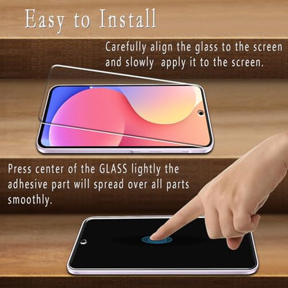 2 Pack Screen Protector for Samsung Galaxy A36 5G Tempered Glass - color: Clear