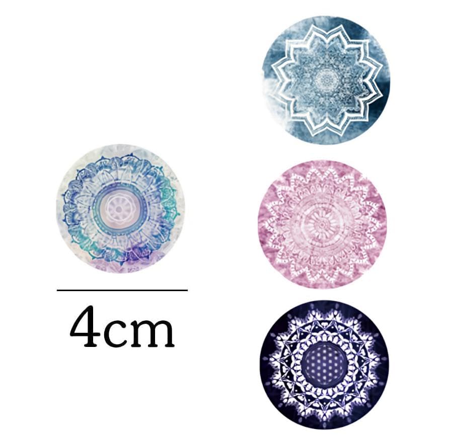 4 Pack Multi Function Cellphone Stand Bohemian Style Foldable Holder Grip for Smartphones and Tablets