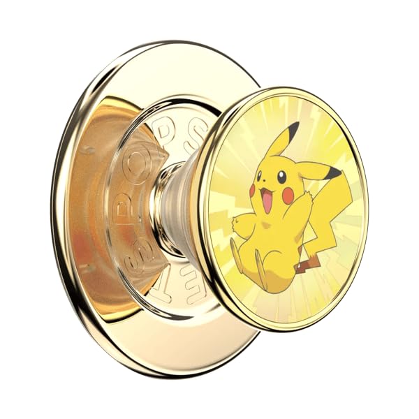 PopSockets Phone Grip for MagSafe, Magnetic Holder- Pikachu - color: Pikachu, style: MagSafe