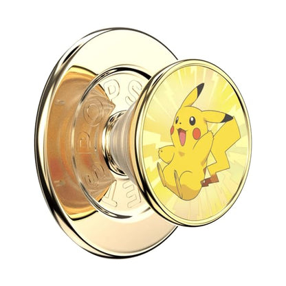 PopSockets Phone Grip for MagSafe, Magnetic Holder- Pikachu - color: Pikachu, style: MagSafe