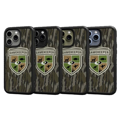 Mossy Oak | Gamekeeper | Dual-Layer Case in Onyx Black Designed for iPhone 13 Pro Shock & Drop Proof - Durable | As Seen on Shark Tank - color: GAMEKEEPER | Onyx Black, size: Apple iPhone 13 Pro