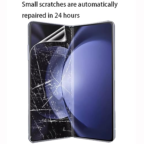 [2 Sets 8Pack] Matte Screen Protector for Z Fold 5,Soft TPU Film Ultra-Thin Anti-Glare Screen Protectors for Samsung Galaxy Z Fold 5 2023,Outside+Inside Screen+Back Cover+Side film - size: for Z Fold 5