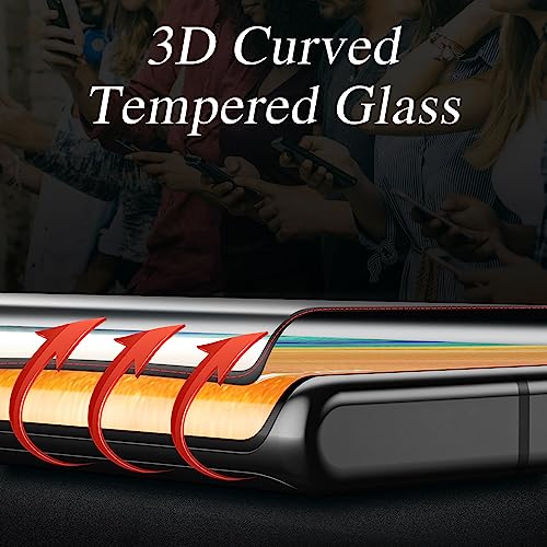 KAREEN Screen Protector for Samsung Galaxy S20 Plus Tempered Glass Film | 3D Full Coverage, 9H Hardness, Anti Scratch, 2 Pack - size: Galaxy S20 Plus 6.7-inch