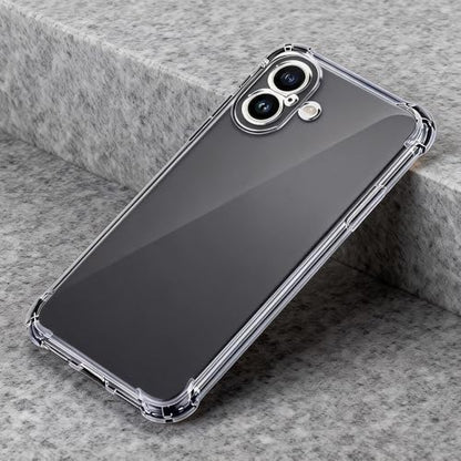 2Pcs Shock-Resistant Soft TPU Phone Cover for iPhone 11 Pro Drop-Proof Case with Four Corner Protection Clear