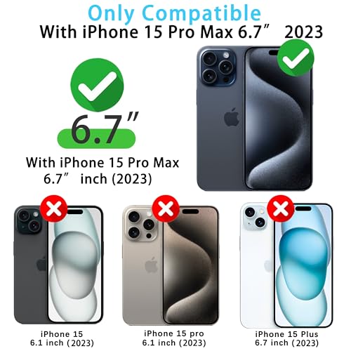 Skyseaco Compatible with iPhone 15 Pro Max Case with MagSafe, Cute Striped Phone Case for Women Girls, Soft TPU + Hard PC Dual Layer Shockproof Glossy Protective Cover, Sage Green - color: Sage Green, size: iPhone 15 Pro Max