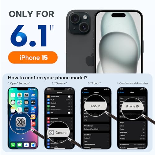 miracase Compatible with iPhone 15 Case, [Soft Anti-Scratch Microfiber Lining], Liquid Silicone Case Gel Rubber Shockproof Drop Protection Phone Case for iPhone 15, Capri Blue - color: Capri Blue, size: iPhone 15
