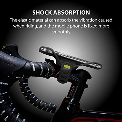 Bone Bike Tie Pro 3, Universal Bike Phone Stem Mount for 5.8"-7.2" Phones - color: Bike Tie Pro 3 - Black