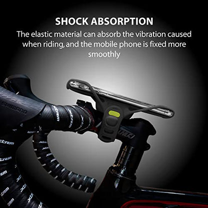 Bone Bike Tie Pro 3, Universal Bike Phone Stem Mount for 5.8"-7.2" Phones - color: Bike Tie Pro 3 - Black