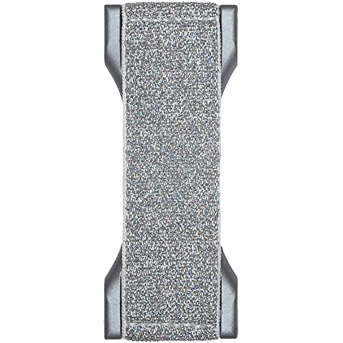 LOVEHANDLE PRO Phone Grip + Kickstand - Silver Glitter