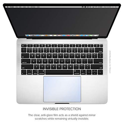 UPPERCASE GhostCover® Touch Premium Trackpad Protectors with Matte Finish, Compatible with 2020 2021 Intel/M1 MacBook Air 13", A2337 A2179, 2 Pack, Matte Clear - size: MacBook Air 13" w/ Intel or M1 (2020 2021)