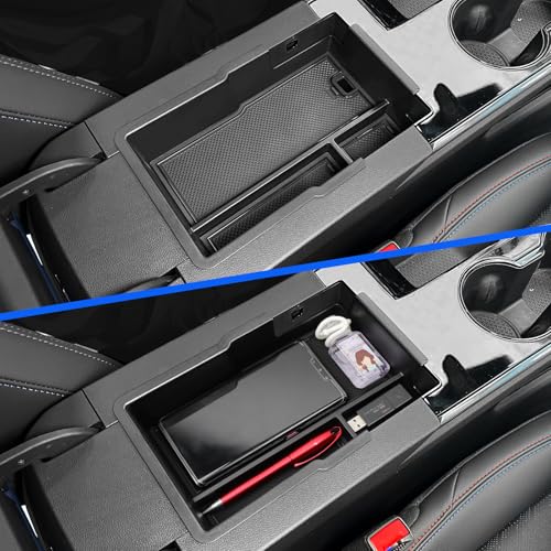 smabee Center Console Organizer for Chevrolet Chevy Equinox 2025 2026 - size: Armrest Box Storage Organizer Tray