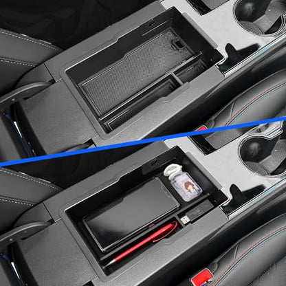 smabee Center Console Organizer for Chevrolet Chevy Equinox 2025 2026 - size: Armrest Box Storage Organizer Tray