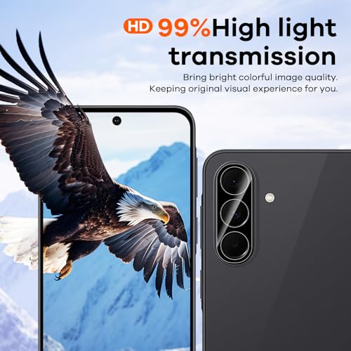 3+3 for Samsung Galaxy A37 5G Privacy Screen Protector Camera Protector - size: Galaxy A37 Privacy