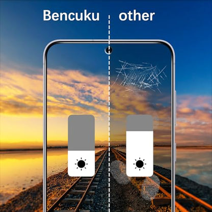 2 Pack Privacy Screen Protector for Samsung Galaxy S25 FE - color: Black-Galaxy S25 FE