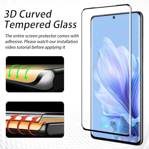 2 Pack Screen Protector for Samsung Galaxy S21 Ultra Tempered Glass