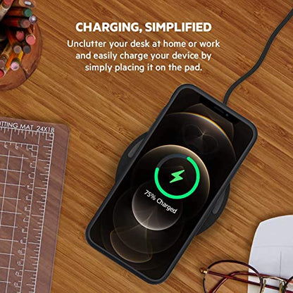 Battery Case for iPhone 12/12 Pro, [10000mAh] Enhanced Portable Protective Qi Wireless Charger Case Battery Pack with CarPlay Wireless Charging Case Compatible for iPhone 12/12 Pro (6.1 inch)-Black - size: iPhone 12/12 Pro