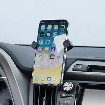 Universal Car Phone Holder Fit for Toyota RAV4 2013 2014 2015 2016 2017 2018 Air Vent Phone Mount Adjustable, Car Phone Cradle Fit for iPhone Samsung 4-7 Inches Smartphone - style: RAV4 13-18 Carbon Fiber