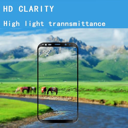 [4 Pack] Tempered Glass Screen Protector for Samsung Galaxy S8 plus