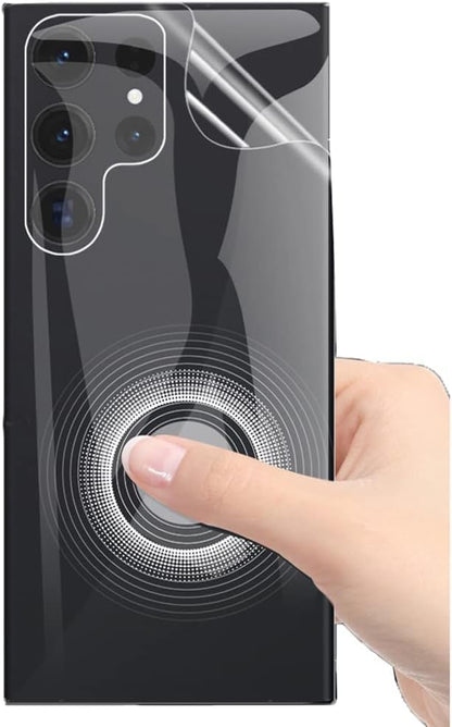 Epivol 2Pcs Screen Protector Back Film for Samsung Galaxy S24 Ultra Hydrogel Film Not Glass - color: S24 Ultra Back Film