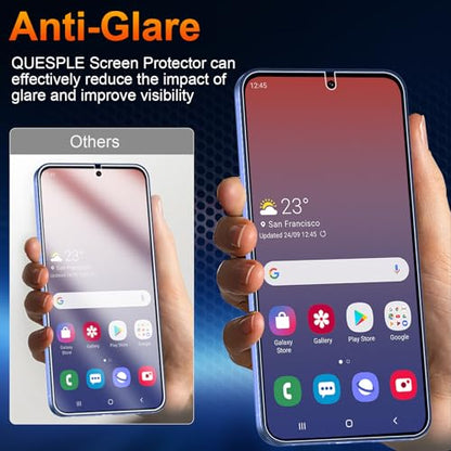 2 Pack for Samsung Galaxy S25 Plus Anti-Glare Matte Privacy Screen Protector, Smooth and Responsive Touch Flexible EPU Film, [Support Fingerprint Unlock] [Self-Healing] [Not Glass] - size: Samsung Galaxy S25 Plus
