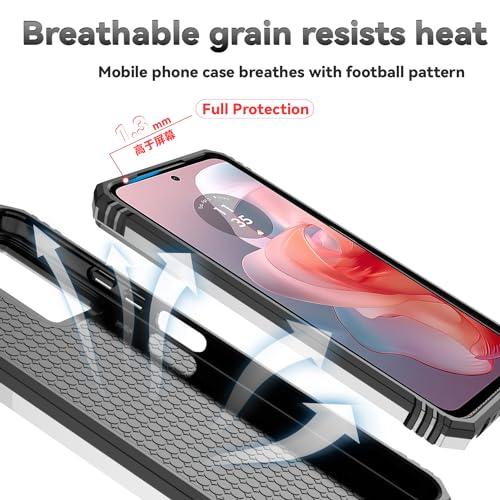 SunStory for Motorola Moto G Power 5G 2024 Case with Kickstand,Silver - color: Silver