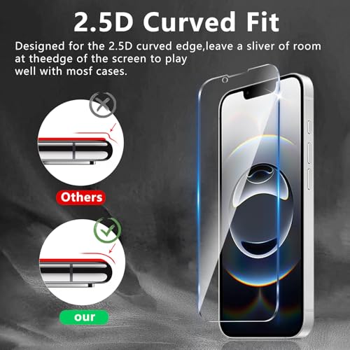 3 Pack Screen Protector Designed for iPhone 16e / 17e with 3 Pack Tempered Glass Camera Lens Protector,Ultra HD Clear,9H Hardness,Easy Install - Case Friendly,Scratch Resistant - color: iPhone 16e / 17e 33