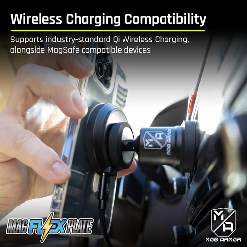 Mob Armor Magnet Flex Plate Phone Mount for MagSafe