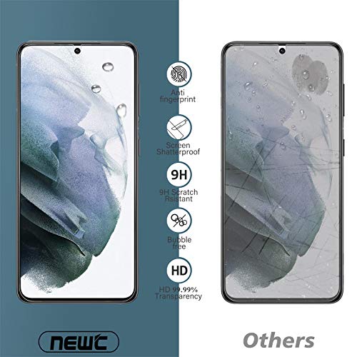 NEW'C 3 Pack Designed for Samsung Galaxy S21 Plus / S21+ 5G (6.7 Inches) – Scratch-Resistant Screen Protection, Bubble-Free – Not Compatible with Samsung Galaxy S21 - size: S21+ 6.7 inches