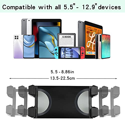 Tablet Floor Stand Adjustable Tripod Stand Compatible for 5.5-12.9" iPad