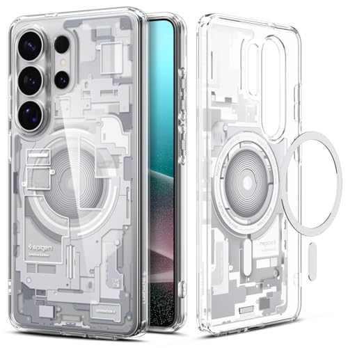 Spigen for Galaxy S26 Ultra Case, Ultra Hybrid MagFit [Anti-Yellowing] [Compatible with MagSafe] [Fast Wireless Charging] - Zero One White - color: Zero One White, size: Galaxy S26 Ultra