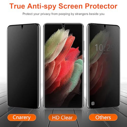 2 Pack for Samsung Galaxy S21 Ultra Matte Privacy Screen Protector 6.8 Inch[Not Glass], Anti-Scratch, Anti-Glare, Support fingerprint Unlock - size: Samsung Galaxy S21 Ultra