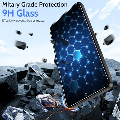 2 Pack for Samsung Galaxy S24 FE Privacy Screen Protector Glass - size: Galaxy S24 FE