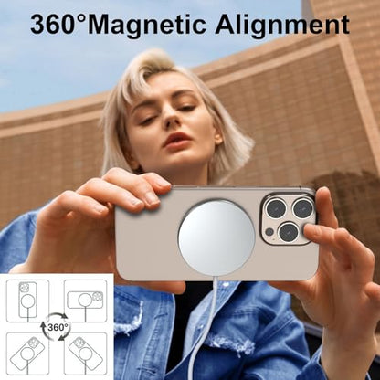 for MagSafe Charger 2 Pack, Magnetic Wireless Charging Pad for iPhone 17/17 Pro/17 Pro Max/Air/16 15 14 13 12 Pro Max Plus/AirPods 2 3 Pro, Strong Magnet, Aluminum Alloy, USB-C/A Port-Silver - color: Silver 2 Pack