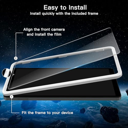 JETech Screen Protector for Galaxy Tab A11/A9 8.7", 2-Pack - size: TabA11/TabA9
