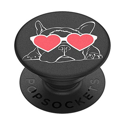 PopSockets Adhesive Phone Grip, Holder, Phone Stand, Dog - Sleepy Shades - color: Sleepy Shades, style: Adhesive