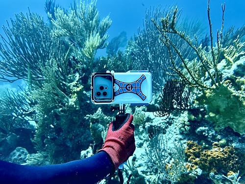 Pro Shot Touch Case 2.0 – Waterproof iPhone Housing, Rated to 50 ft, Compatible with All iPhones, Ideal for Snorkeling, Shallow Diving, and Water Sports. (Fits All iPhones Including 17 Pro & Pro Max)