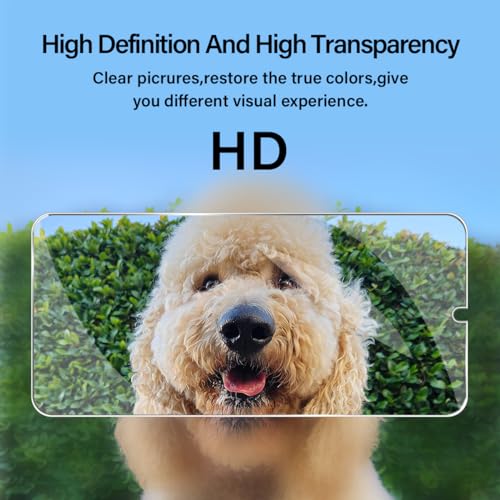 BIGFACE Galaxy A16 Tempered Glass Screen Protector + Camera Lens Protector [2 + 2 Pack][Case Friendly][Anti-Scratch][Ultrasonic Fingerprint Unlock] HD Protective Film for Samsung Galaxy A16 - size: galaxy A16(6.7")