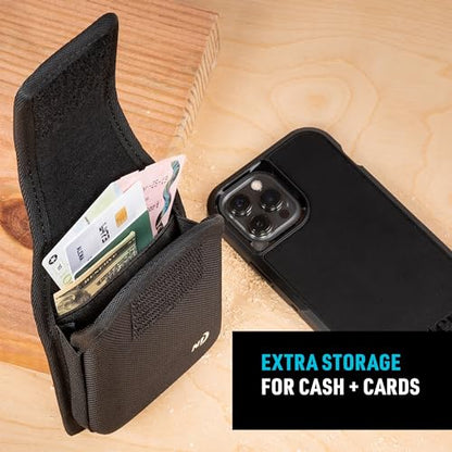 Nite Ize Clip Case Hardshell Universal Rugged Holster - Belt Clip Phone Case for Easy Access - Heavy Duty & Protective - Multi-Purpose - Durable Design - Hardshell Vertical, XXL - size: XX-Large, style: Hardshell Vertical