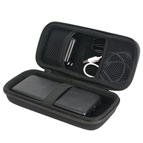 khanka Hard Case for Anker 337 PowerCore 26800 Charger 26800 Power Bank | EVA Hard Shell, Mesh Pocket Accessory Storage, Travel-Ready Portable Storage, Easy Carry Handle, Protective Case Only