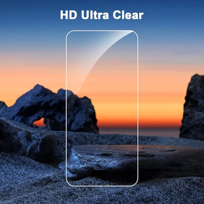 SIBEITU 3+3 Pack Screen Protector for iPhone 16 Pro Max 6.9" Tempered Glass | 3 Pack Screen + 3 Pack Camera Lens Protector, 6.9 Inch HD Clear 9H Hardness, Scratch Resistant, Case Friendly - size: iPhone 16 Pro Max 6.9"