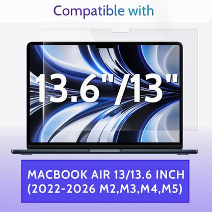 Peslv 3-Pack Anti Blue Light Screen Protector for MacBook Air 13.6/13 Inch - size: MacBook Air 13.6" 2022-2025