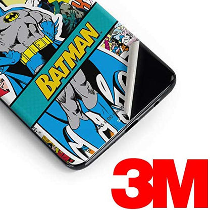 Skinit Decal Phone Skin Compatible with Samsung Galaxy S10 Plus - Officially Licensed Warner Bros Batman Comic Book Design