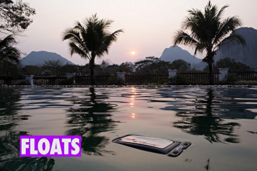 CaliCase XL Waterproof Floating Case - color: Yellow Glow in the Dark