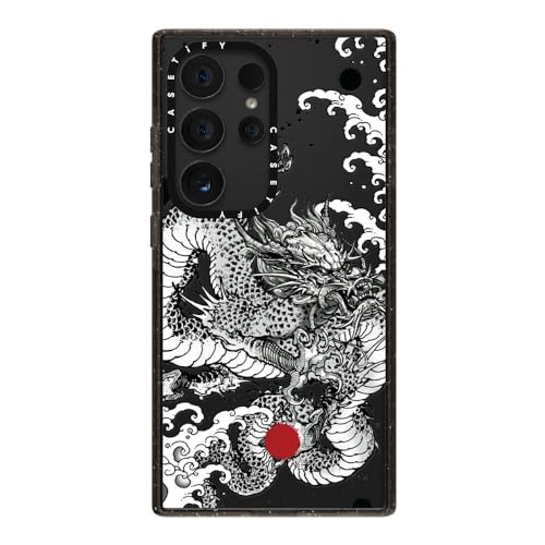 CASETiFY for Galaxy S24 Ultra Case - Impact | 8.2 ft. 4x Military Grade Drop Protection | Power Dragon | Black - color: Power Dragon, size: Galaxy S24 Ultra (6.8")