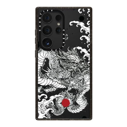 CASETiFY for Galaxy S24 Ultra Case - Impact | 8.2 ft. 4x Military Grade Drop Protection | Power Dragon | Black - color: Power Dragon, size: Galaxy S24 Ultra (6.8")