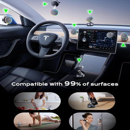 for MagSafe Car Mount Charger,15W Wireless Charge,Phone Holder for Your Car