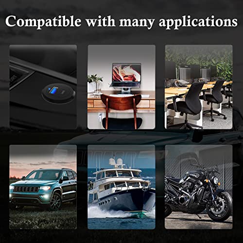 Alloy Type C 3.0 & USB 3.0 Car Mount Cable Male to Female 3ft - style: USB3.0 & Type_C 3.0 3ft