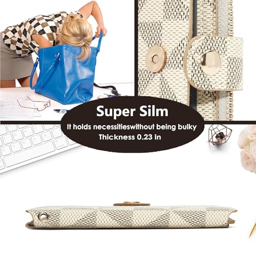 Phone Wallet Stick On, Credit Card Holder for Women Attachable 3M Sticker | Card Holder for Phone case Stick on Attachable Credit Card Holder for Phone (Compatible with Most Smartphones) (off White) - color: off White