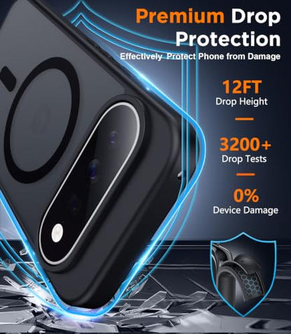SPIDERCASE Magnetic for Google Pixel 11 Pro XL Case,Black - color: Black, size: Pixel 11 Pro XL