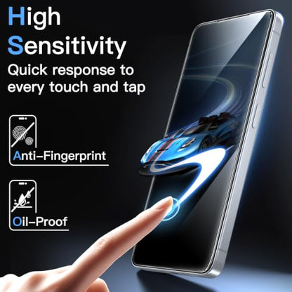 JETech Screen Protector for Samsung Galaxy S26 FE, 2+2 Pack - size: Galaxy S26 FE